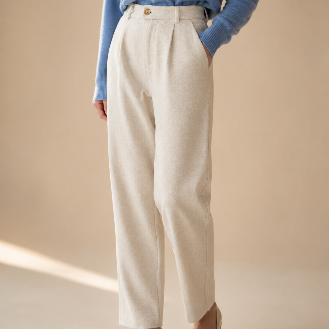 The Celeste Wool Trousers