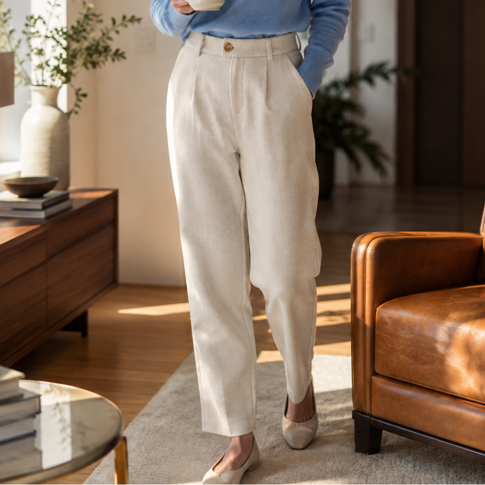 The Celeste Wool Trousers