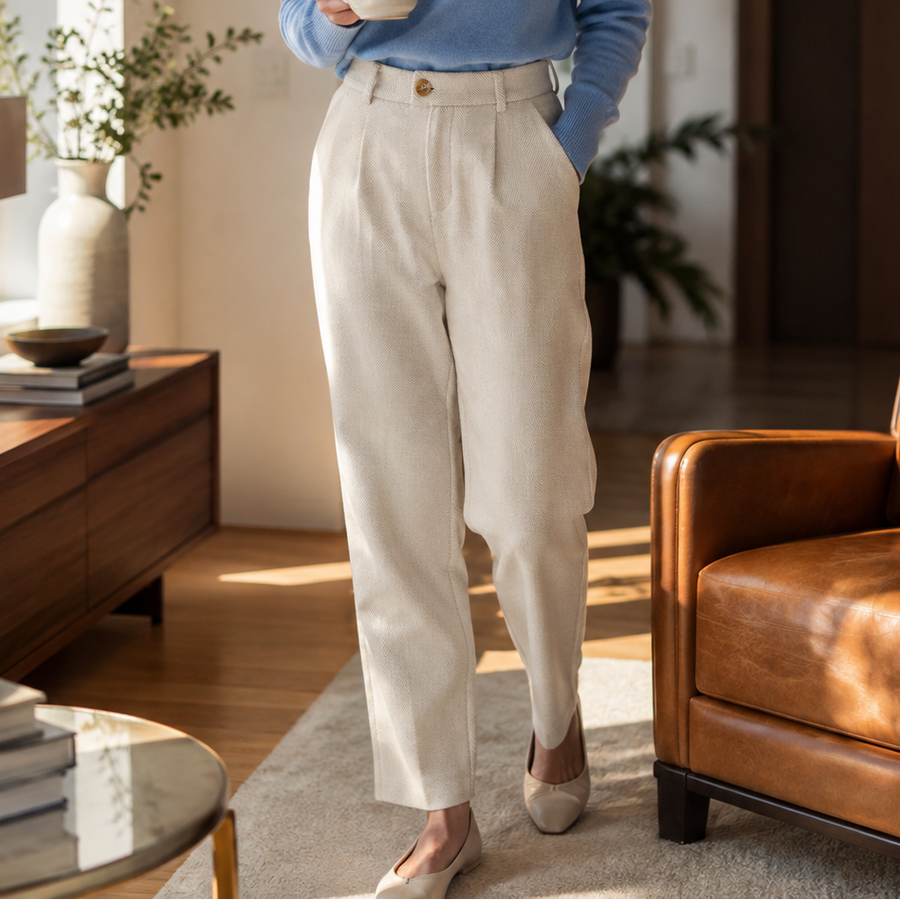 The Celeste Wool Trousers