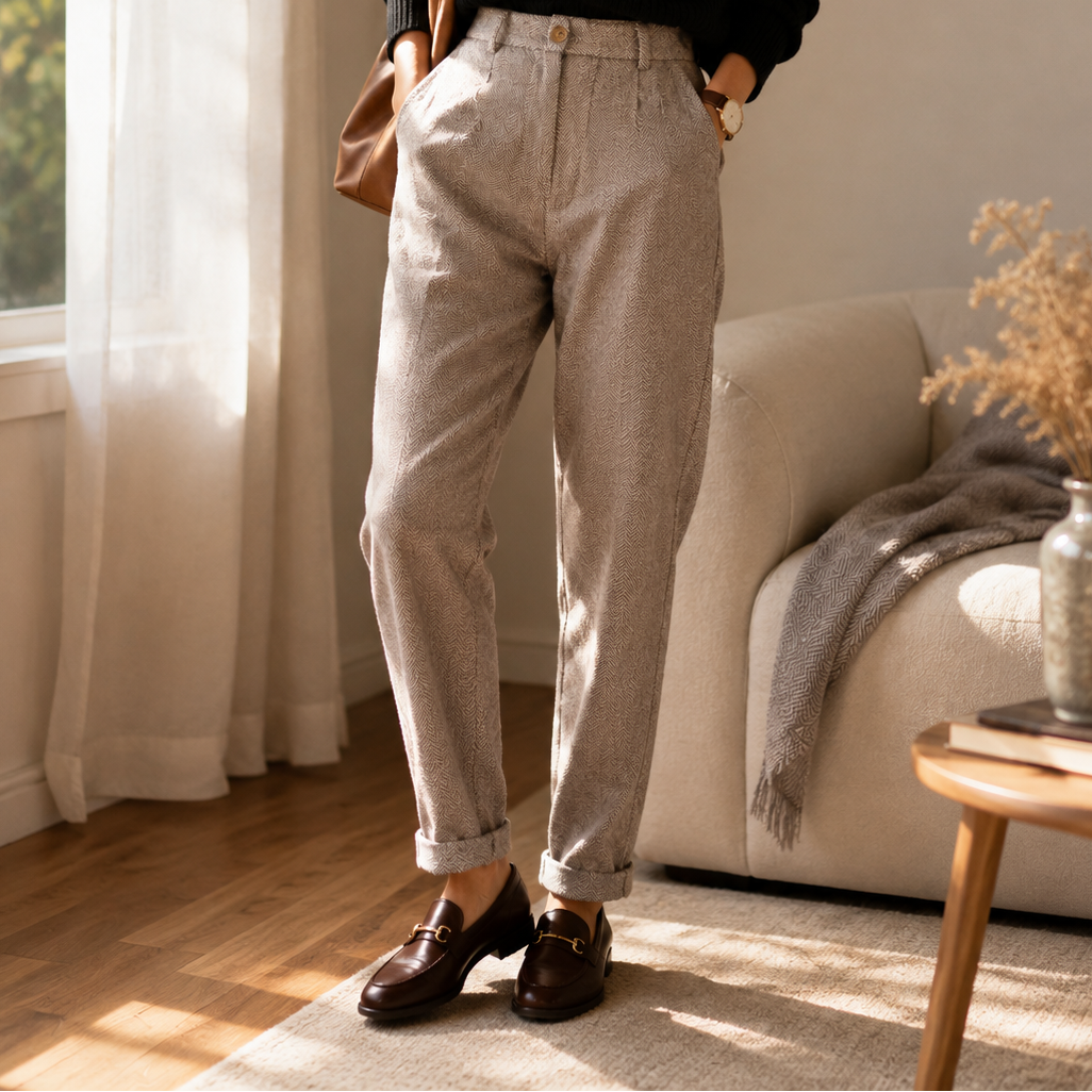 The Celeste Wool Trousers
