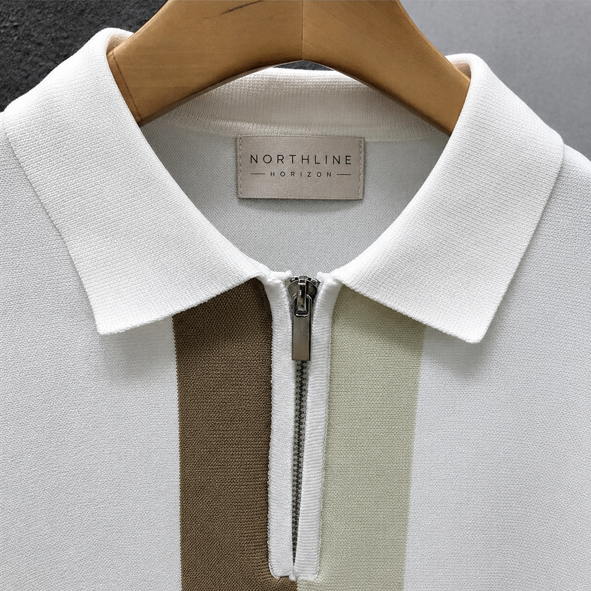 Belmont Soft Touch Half-Zip Knit Polo