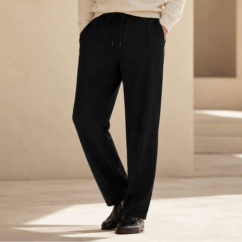 Portofino Cotton-Linen Trouser