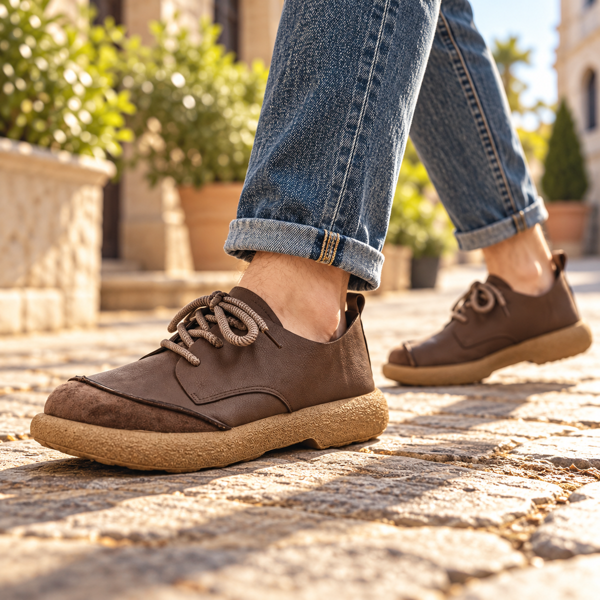 Vantoro Leather Sneaker