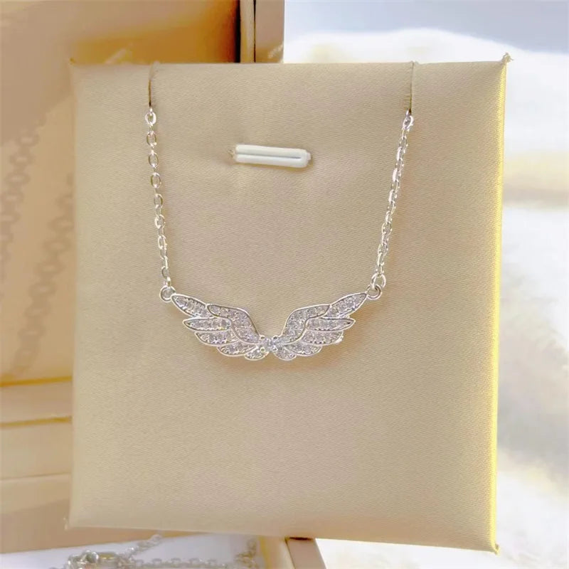 Angel Wing Stainless Steel Necklace