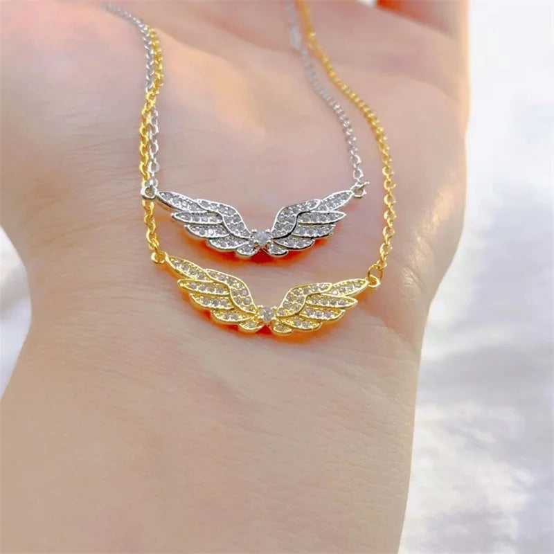 Angel Wing Stainless Steel Necklace