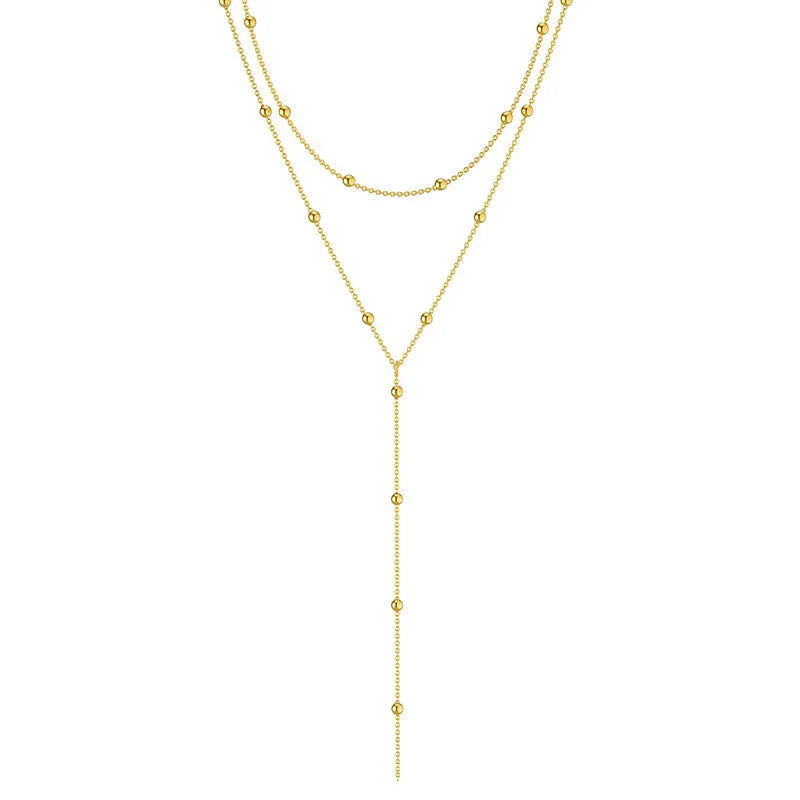 Celeste Double-Layer Necklace